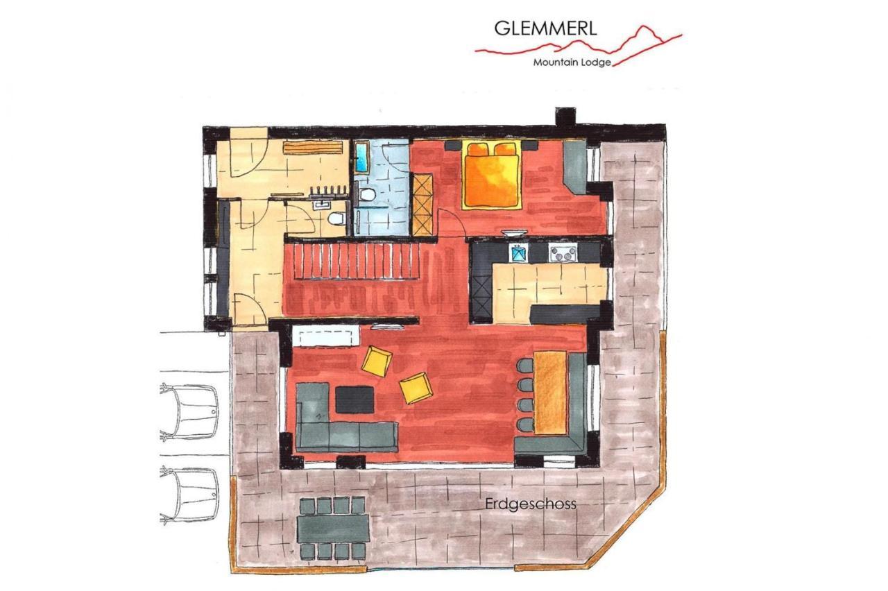 Chalet Glemmerl Mountain Lodge, Saalbach Exteriör bild